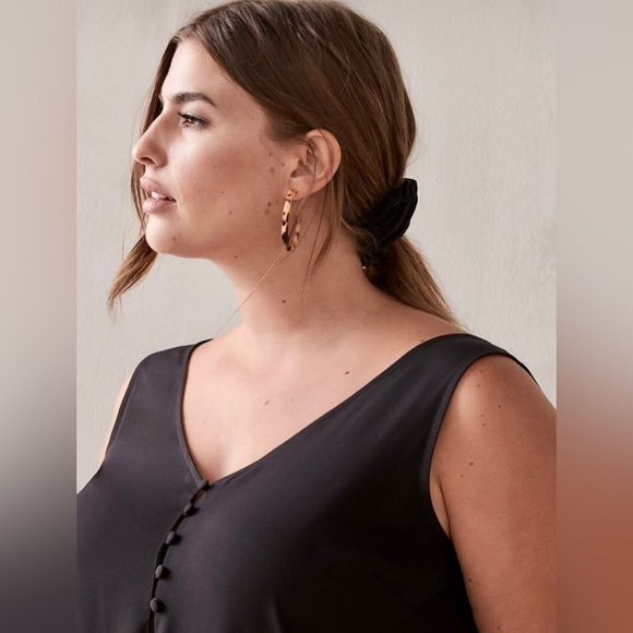 Addition Elle - Button-Front Cami - Picture 5 of 10